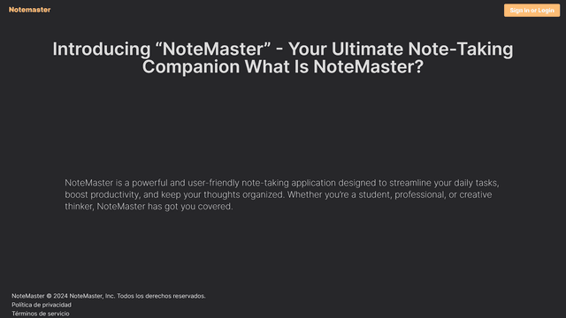 Nodemaster